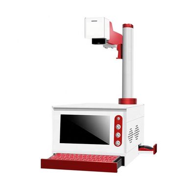 Stainless Steel 60W JPT Laser Marking Machine CE Certification
