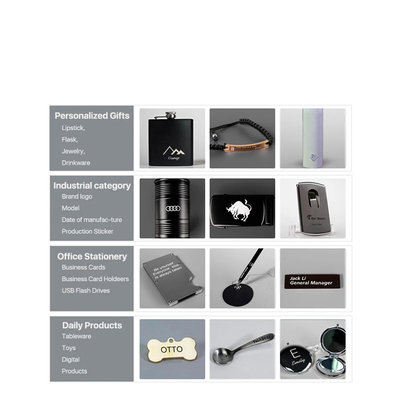 20W optical fiber laser intelligent Lite marking machine DIY metal stainless steel