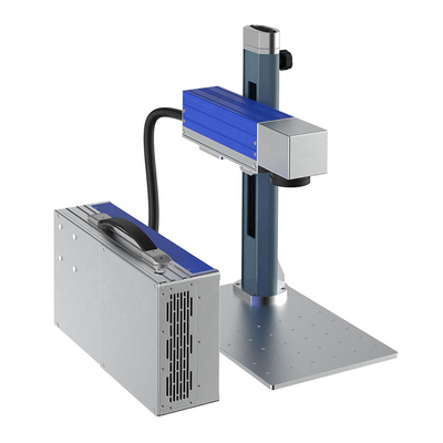 30W macchina di marcatura laser a fibra ottica mini dell'acciaio del metallo IPG di colore profondo