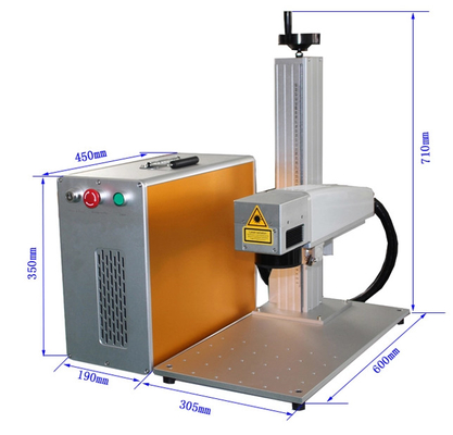 30w fiber laser marking machine for all metal fiber laser engraving machine