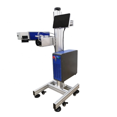Wood Crystal Plastic Writing CO2 Laser Marking Machine 2D 3D 20W 30W Food Packaging