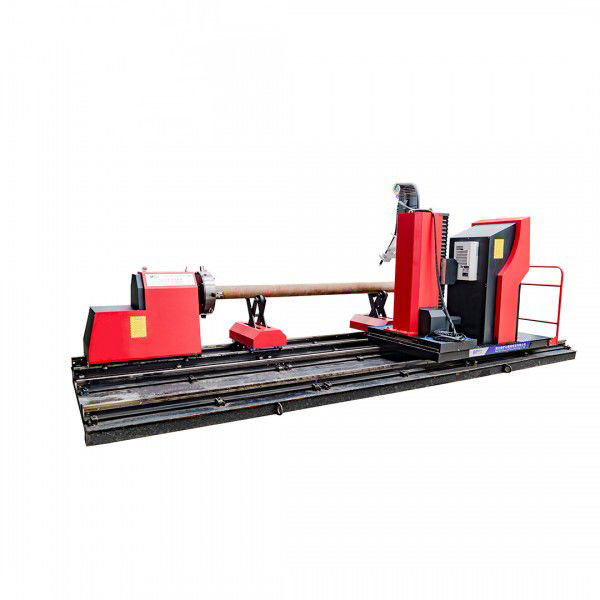 AC220V 1KW CNC Pipe Fiber Optic Laser Cutting Machine Water Cooling