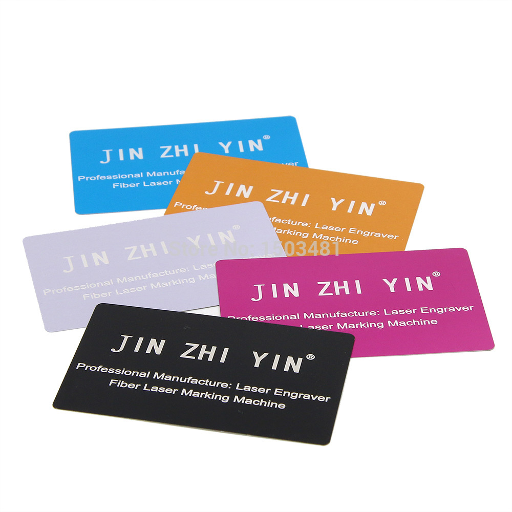 CE Certificate Aluminium Alloy Business Cards 100PCS