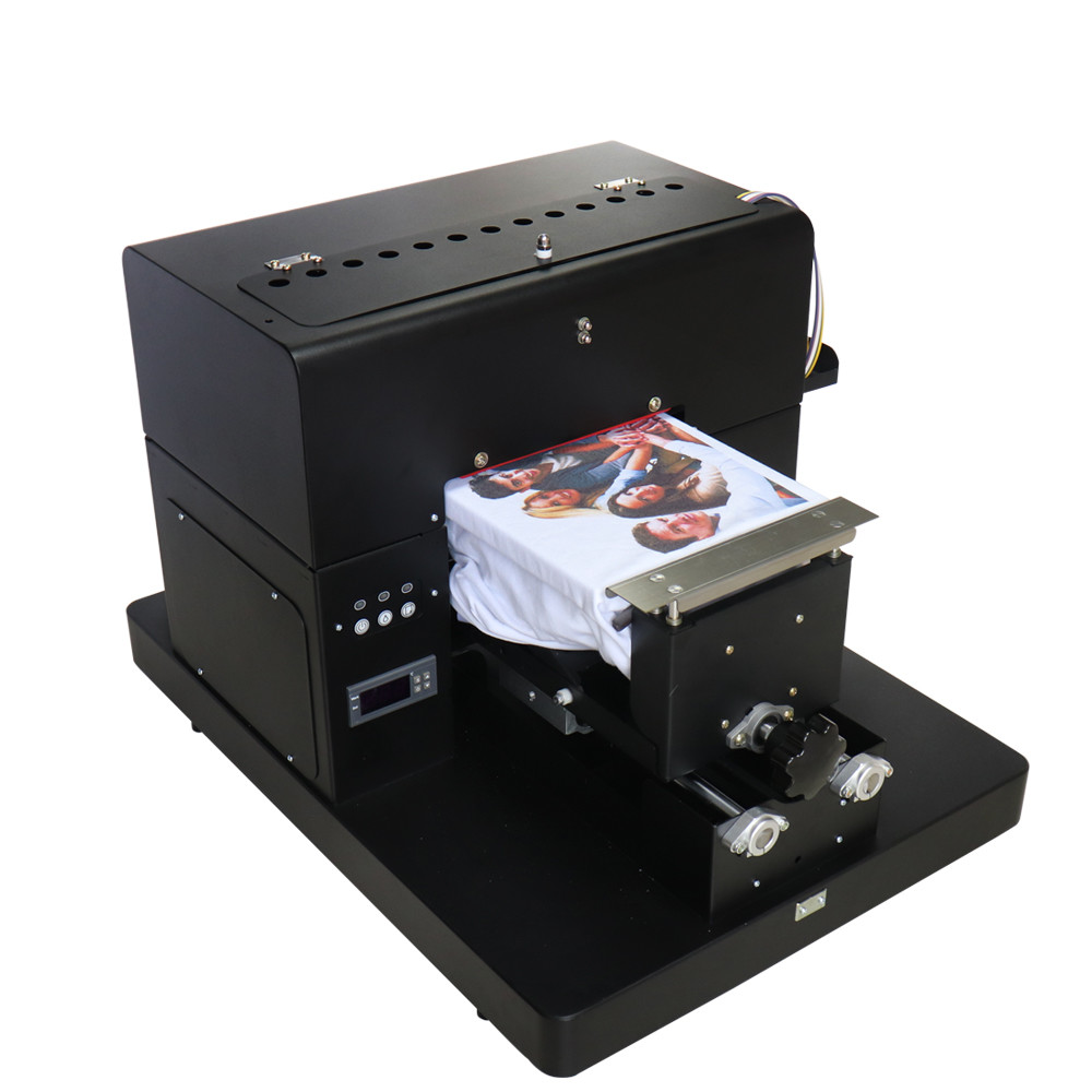 Color multifunctional flat panel UV printer A4 automatic DTG printing mobile phone case